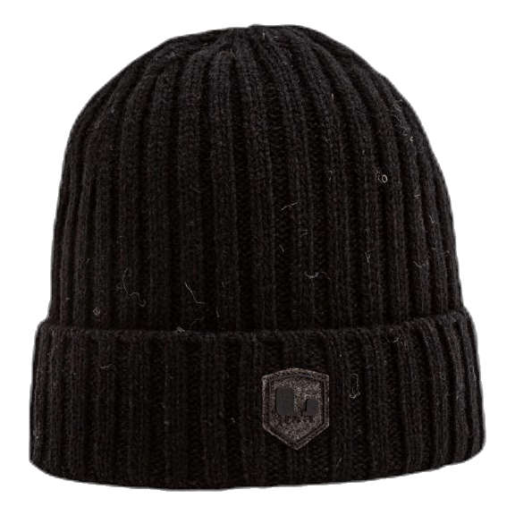 Stockholm Wool Blend Beanie Black