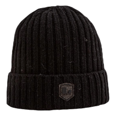 Stockholm Wool Blend Beanie Black