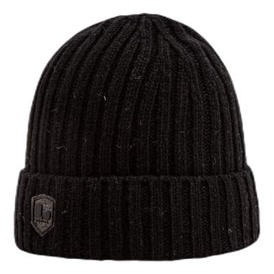 Stockholm Wool Blend Beanie Black