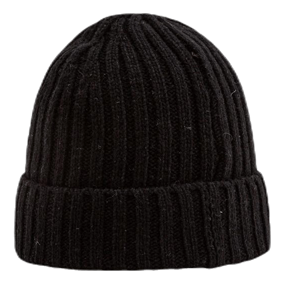 Stockholm Wool Blend Beanie Black