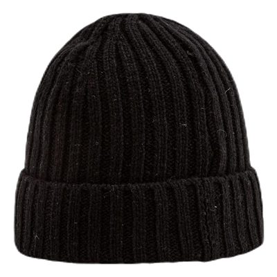 Stockholm Wool Blend Beanie Black