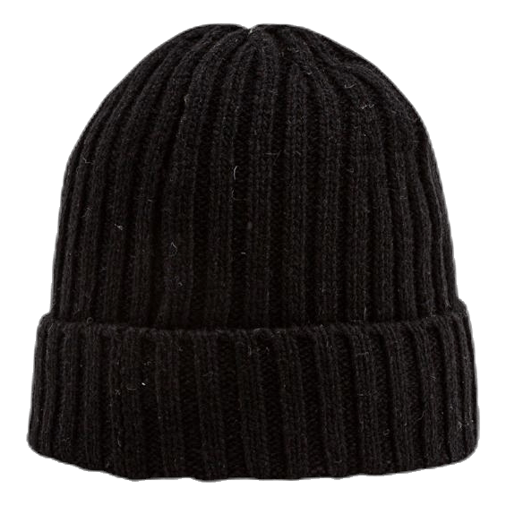 Stockholm Wool Blend Beanie Black