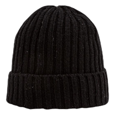 Stockholm Wool Blend Beanie Black