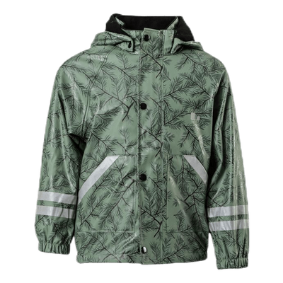 Nordskog Fleece-Lined Rain Set Green