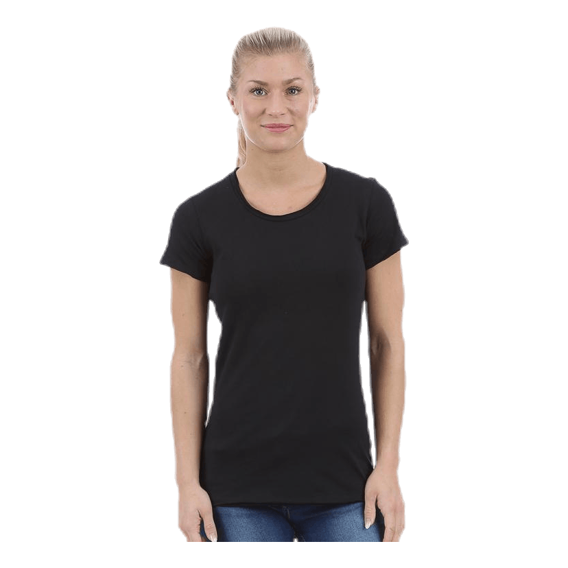 Crew-Neck Relaxed Black