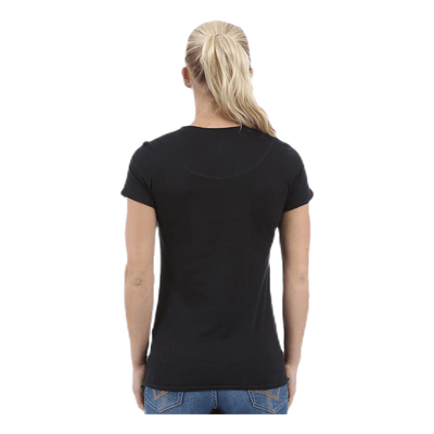 Crew-Neck Relaxed Black