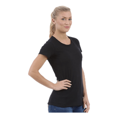 Crew-Neck Relaxed Black