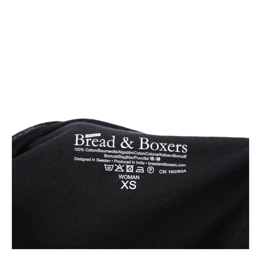 Crew-Neck Relaxed Black