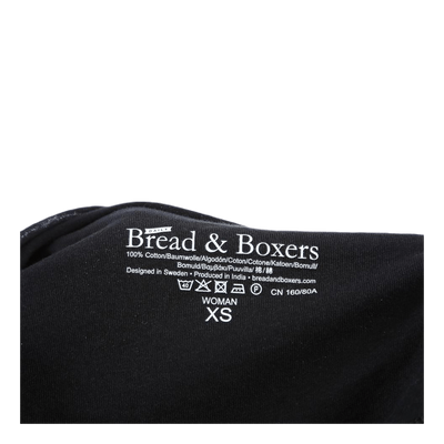 Crew-Neck Relaxed Black