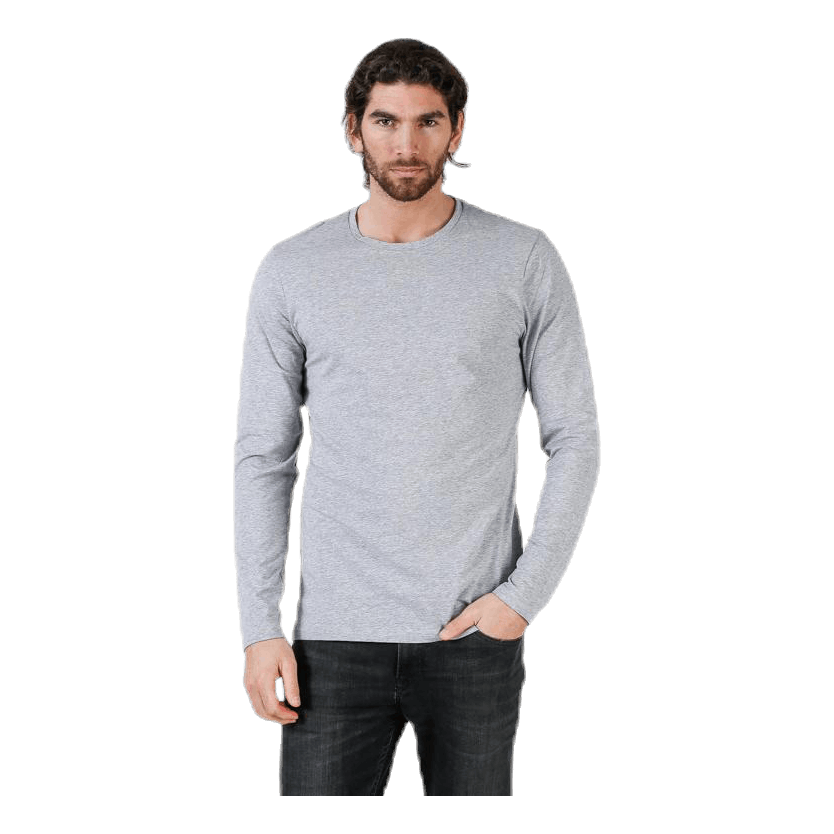 Crew Neck Longsleeve Grey
