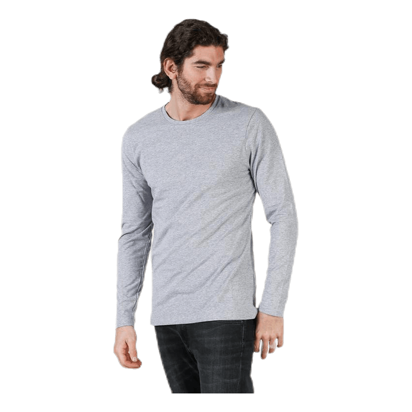 Crew Neck Longsleeve Grey