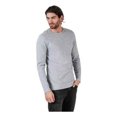 Crew Neck Longsleeve Grey