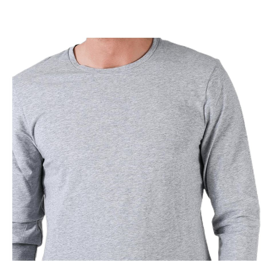 Crew Neck Longsleeve Grey
