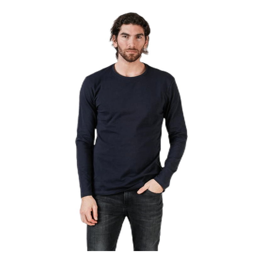 Crew Neck Longsleeve Blue