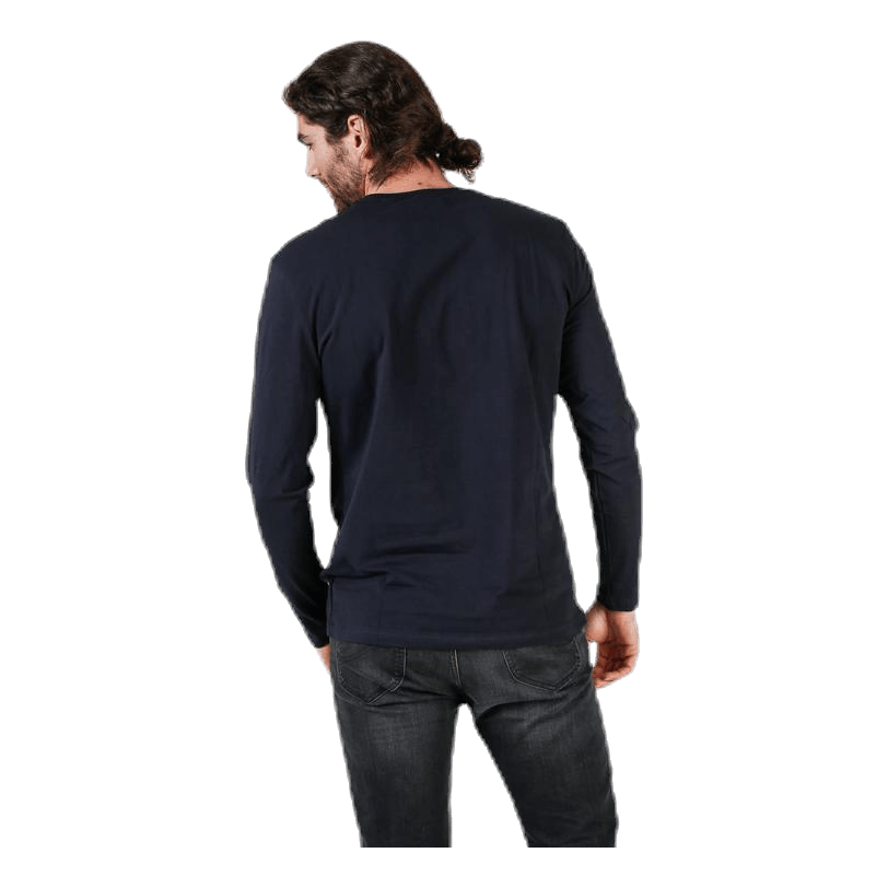 Crew Neck Longsleeve Blue