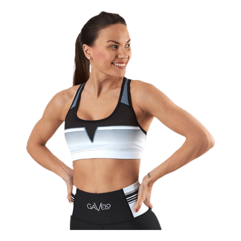 Grand Slam Black Sport Bra White/Black
