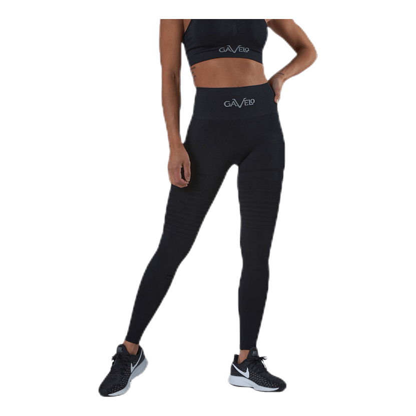 Seamless Black Leggings Black