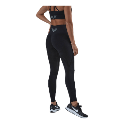 Seamless Black Leggings Black