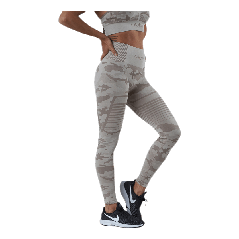 Desert Storm Camo Leggings Beige