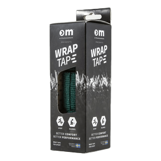 Wrap Tape 5CM/4,5M x3 Green