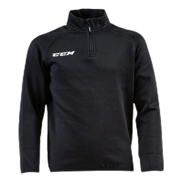 Locker Room 1/4 ZIP Junior Black