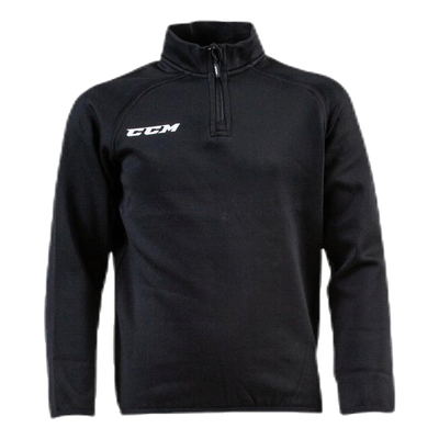 Locker Room 1/4 ZIP Junior Black