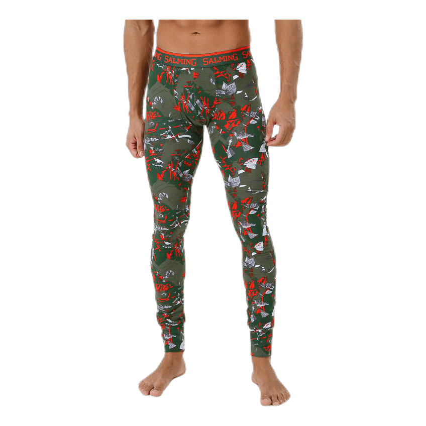 Melville Long John Patterned/Green