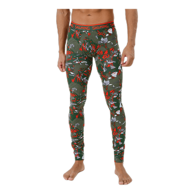 Melville Long John Patterned/Green