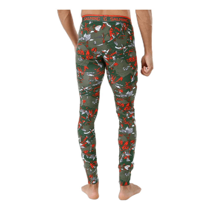 Melville Long John Patterned/Green