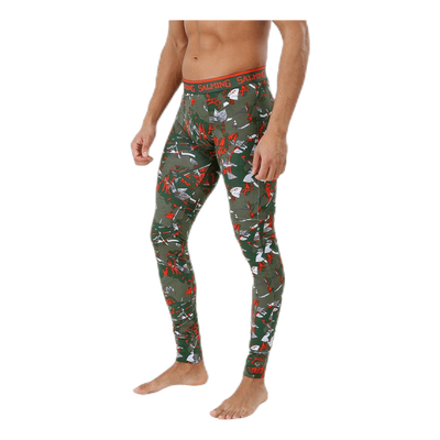Melville Long John Patterned/Green