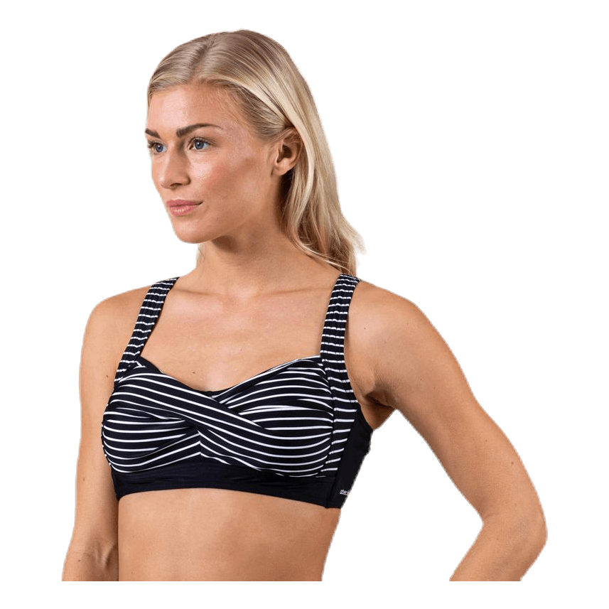 Wild In Stripes Kanters Twisted Top White/Black