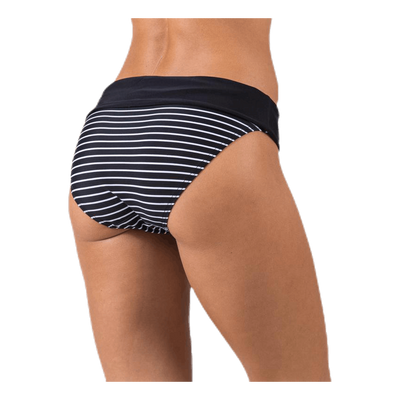 Wild In Stripes Folded Brief White/Black