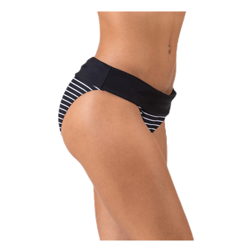 Wild In Stripes Folded Brief White/Black