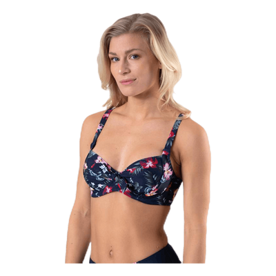 Hawaii Unique Wire Bra Blue/Patterned