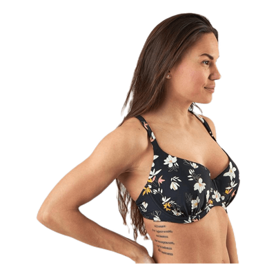 Malaga Padded Wire Bra Black