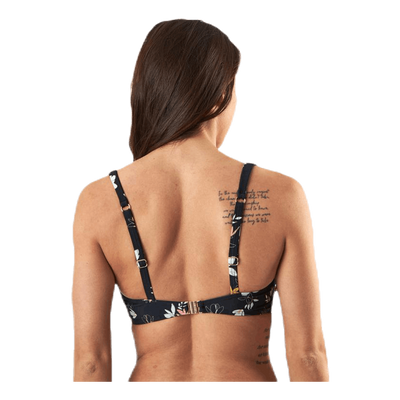 Malaga Padded Wire Bra Black