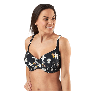 Malaga Padded Wire Bra Black
