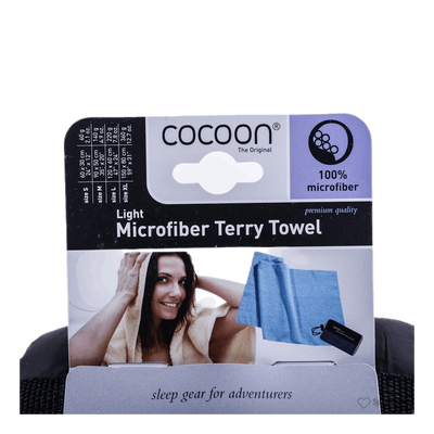 Microfiber Terry Towel Light L Grey