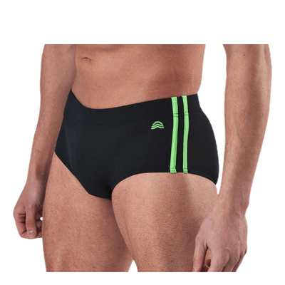 Punky Swim Trunks Briefs Black