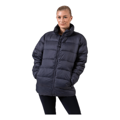 Logo Amby Padded Jacket Grey