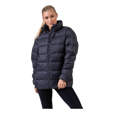 Logo Amby Padded Jacket Grey