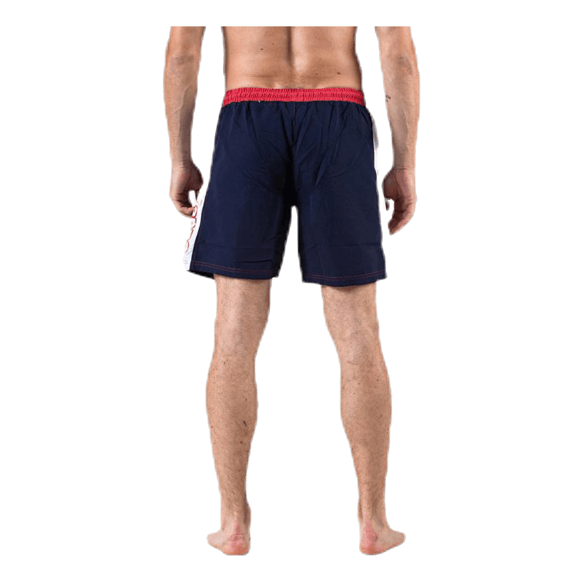 Swim Shorts, Logo Birtec Blue/White/Red