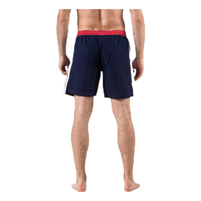 Swim Shorts, Logo Birtec Blue/White/Red