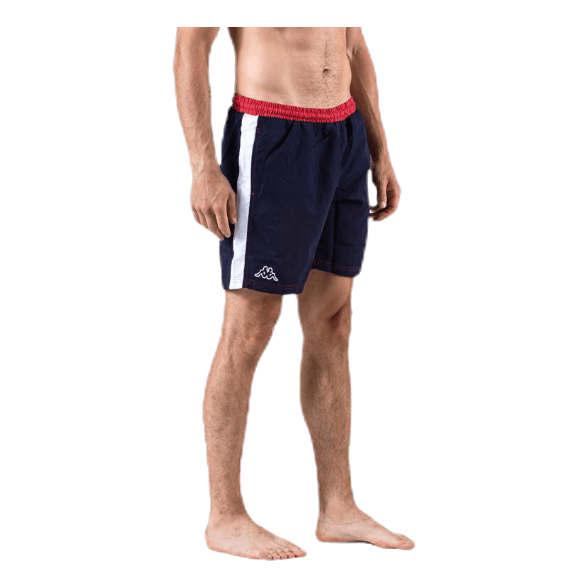 Swim Shorts, Logo Birtec Blue/White/Red