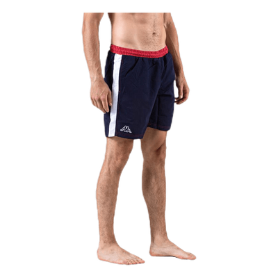 Swim Shorts, Logo Birtec Blue/White/Red