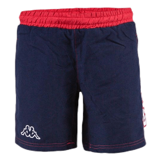 Junior. Swim Shorts, Logo Birtec Blue/White/Red