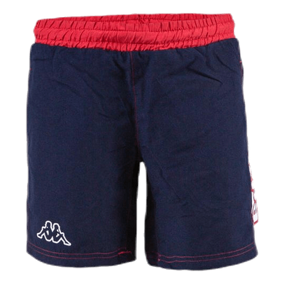 Junior. Swim Shorts, Logo Birtec Blue/White/Red