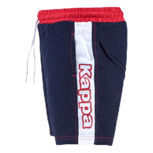 Junior. Swim Shorts, Logo Birtec Blue/White/Red