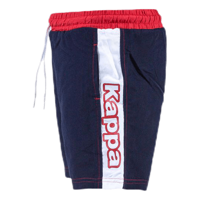 Junior. Swim Shorts, Logo Birtec Blue/White/Red