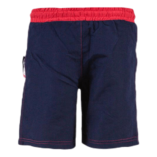 Junior. Swim Shorts, Logo Birtec Blue/White/Red
